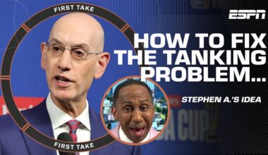 Time to start FINING NBA OWNERS for tanking? 📉 Stephen A.'s plan... | First Take