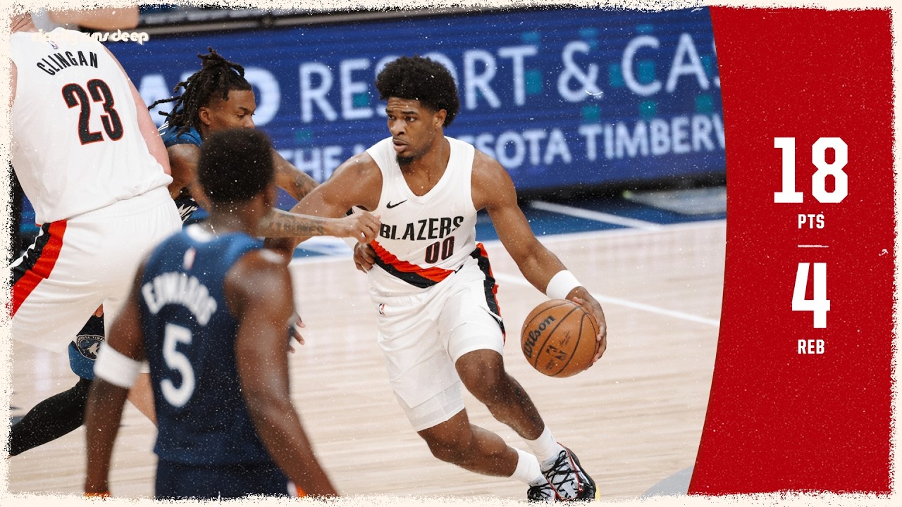 Scoot Henderson Drops 18 Points, 5-8 FG | Trail Blazers vs Timberwolves | February 11, 2026