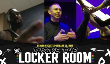 Inside The Denver Nuggets Locker Room After Win vs. MEM