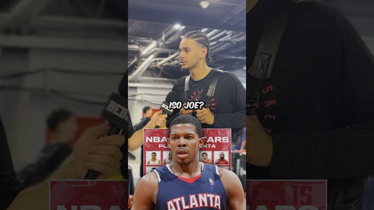 NBA Player Asa Newell EXCELS Naming Hawks All Stars!😤⭐️