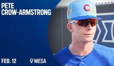 Pete Crow-Armstrong looking to build off 30-30 season for Cubs in 2026 | Marquee Sports Network
