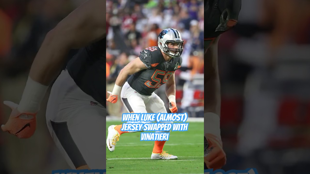 Luke Kuechly tells an Adam Vinatieri story #carolinapanthers #halloffame