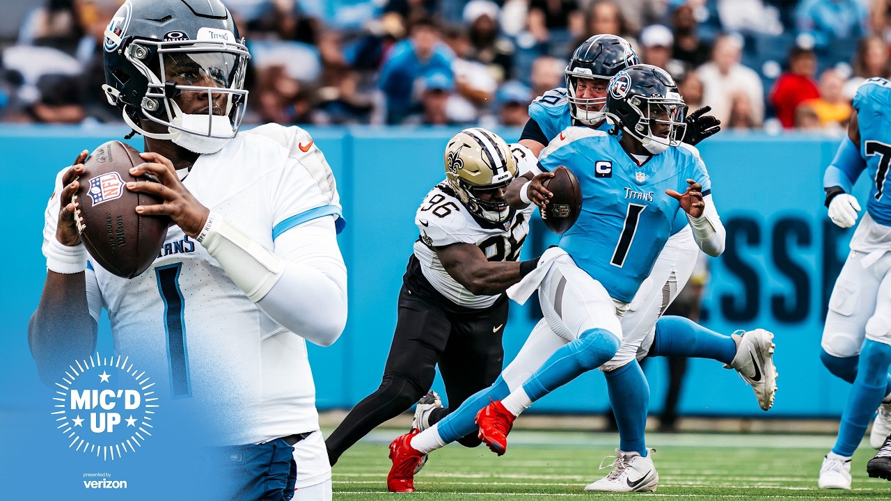 Inside Cam Ward’s 2025 Season | Mic’d Up