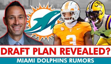 Miami Dolphins NFL Draft Plan REVEALED? MAJOR Dolphins Draft Rumors