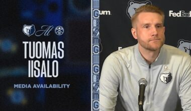 Tuomas Iisalo Press Conference | Grizzlies vs. Nuggets