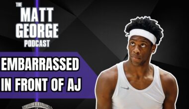 The Sacramento Kings Get Blown Out In Front of AJ Dybantsa - The Matt George Podcast