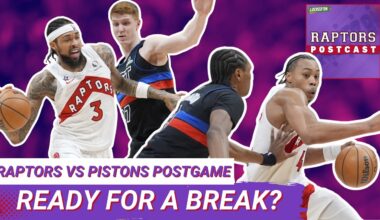 RAPTORS POSTCAST: Pistons BULLY the Raps ahead of the All-Star break, Jakob Poeltl returns