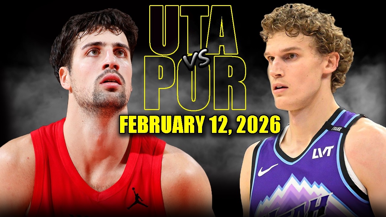 Portland Trail Blazers vs Utah Jazz Full Game Highlights – February 12, 2026 | NBA Season