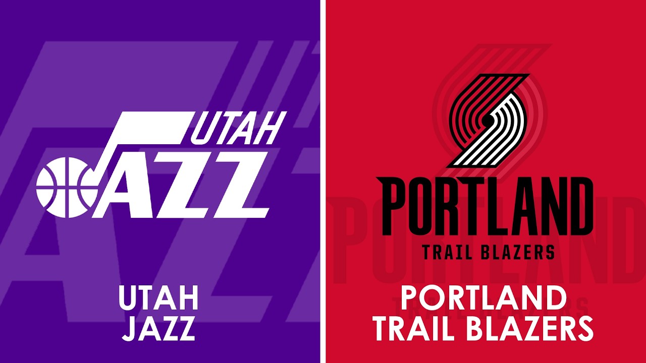 Utah Jazz vs Portland Trail Blazers NBA Live Scoreboard