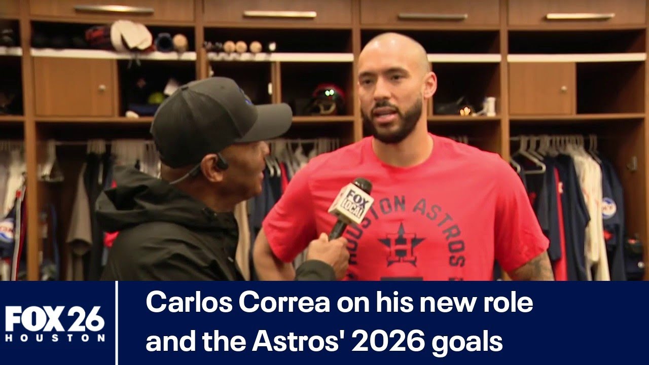 Carlos Correa talks Astros spring training, staying healthy & transition to third base