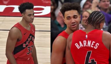 Trayce Jackson-Davis IMPRESSED Scottie Barnes In Raptors Debut 🔥