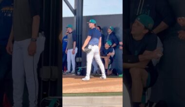 MARINERS SPRING TRAINING - Seattle Mariners - MLB - spring training - Bryce Miller - #mlb