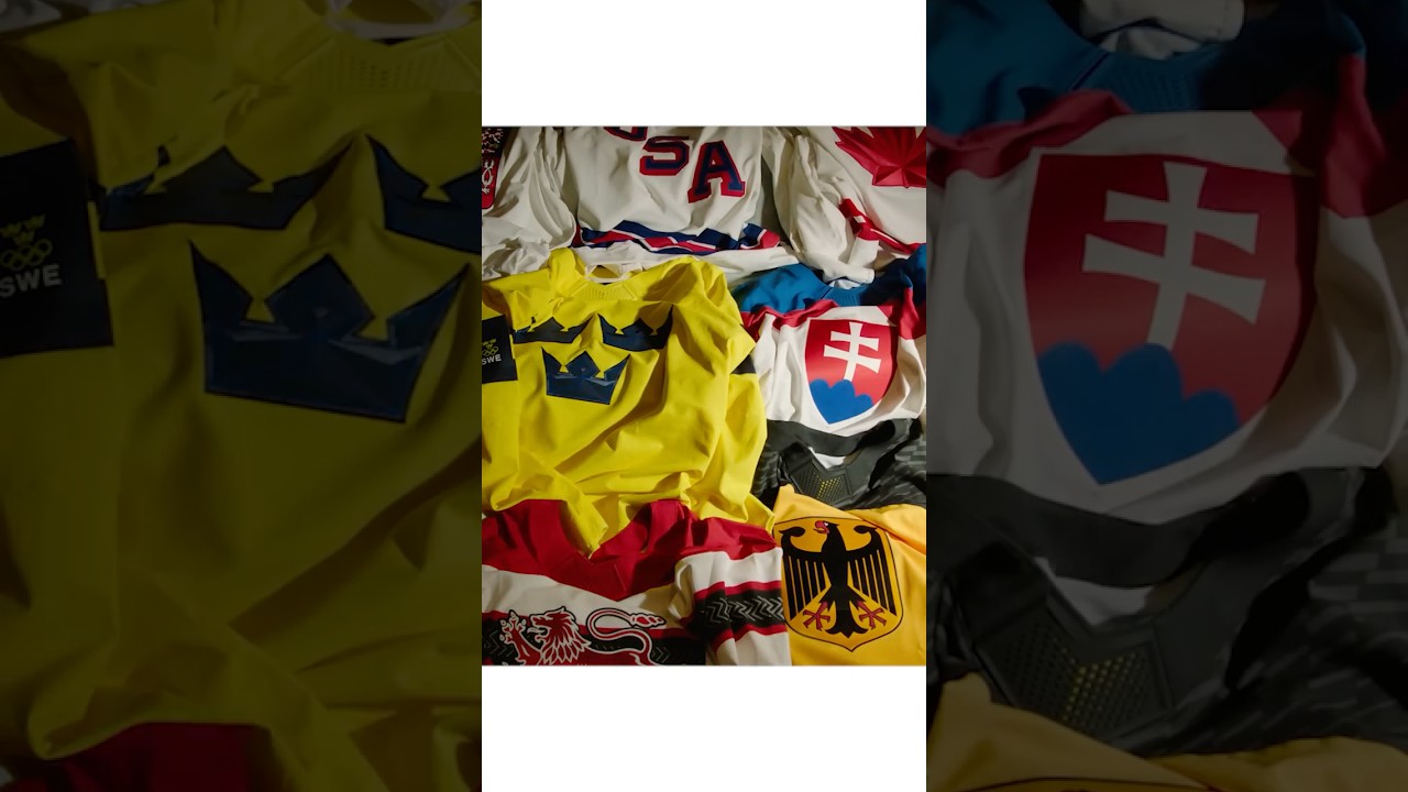 The full jersey reveal for the 2026 Winter Games 🥇