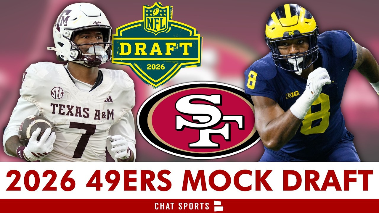 San Francisco 49ers 2026 Mock Draft For Every 49ers Draft Pick | Chase Senior's 49ers Mock Draft 1.0