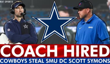 🚨 Cowboys Make SNEAKY-GREAT ILB Coach Hire In Scott Symons | Defensive Coaching Staff Nearly Done