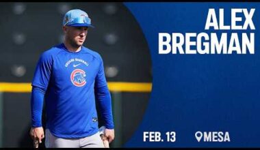 Alex Bregman praises 2026 Cubs: 'You can feel the excitement in the air' | Marquee Sports Network