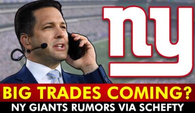 BIG TRADES COMING? Giants Rumors via Adam Schefter, ESPN