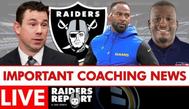 Las Vegas Raiders Coaching News LIVE | Raiders Report Friday Happy Hour