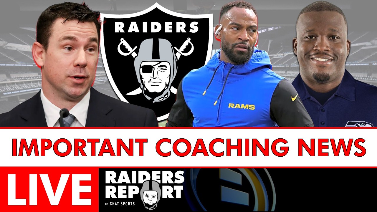 Las Vegas Raiders Coaching News LIVE | Raiders Report Friday Happy Hour