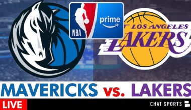 Mavericks vs. Lakers Live Streaming Scoreboard, Play-By-Play & Highlights | NBA On Prime Video