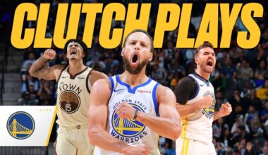 The Most CLUTCH Plays of the Warriors Season So Far