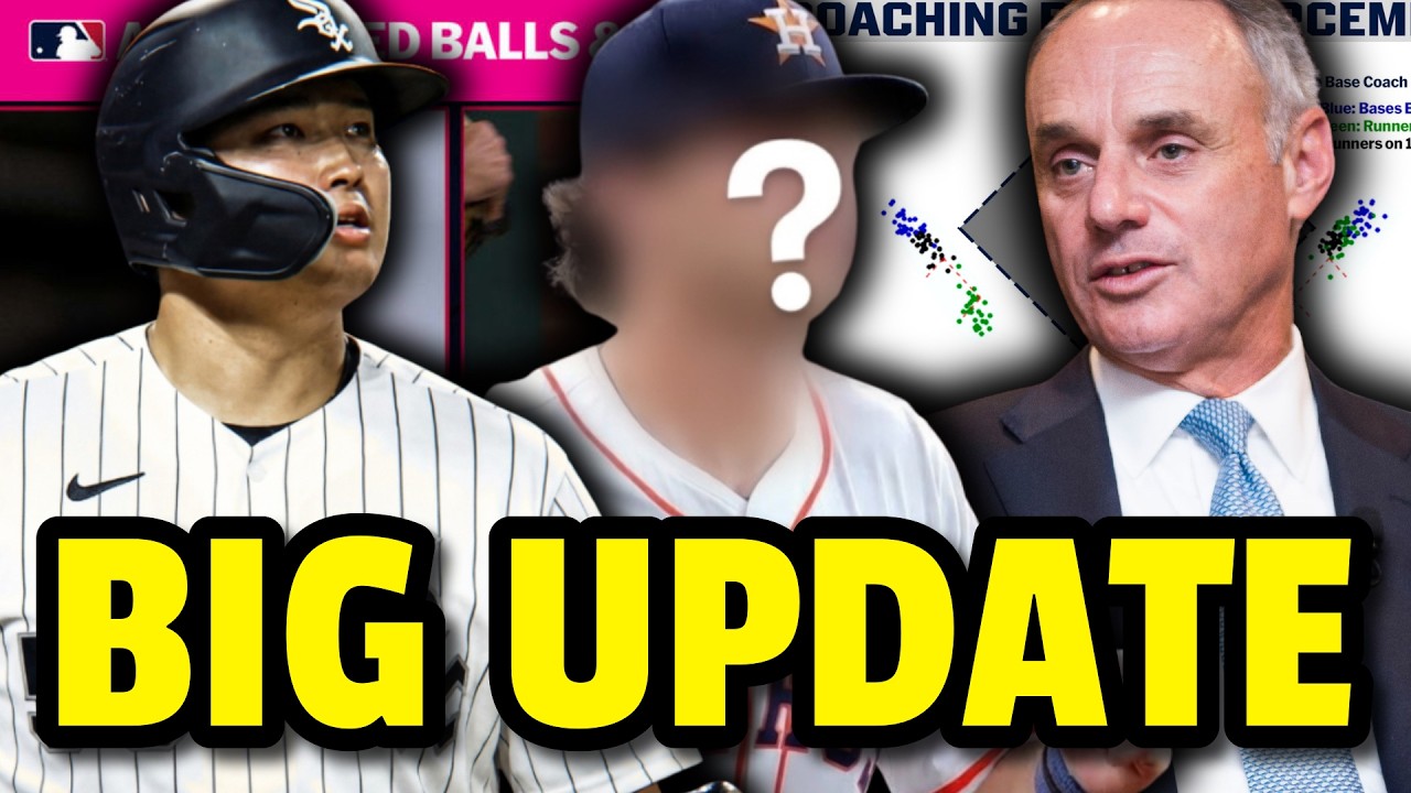 BREAKING: Astros Made a SURPRISING TRADE!? White Sox Embarrassing Themselves Again, New MLB Rules