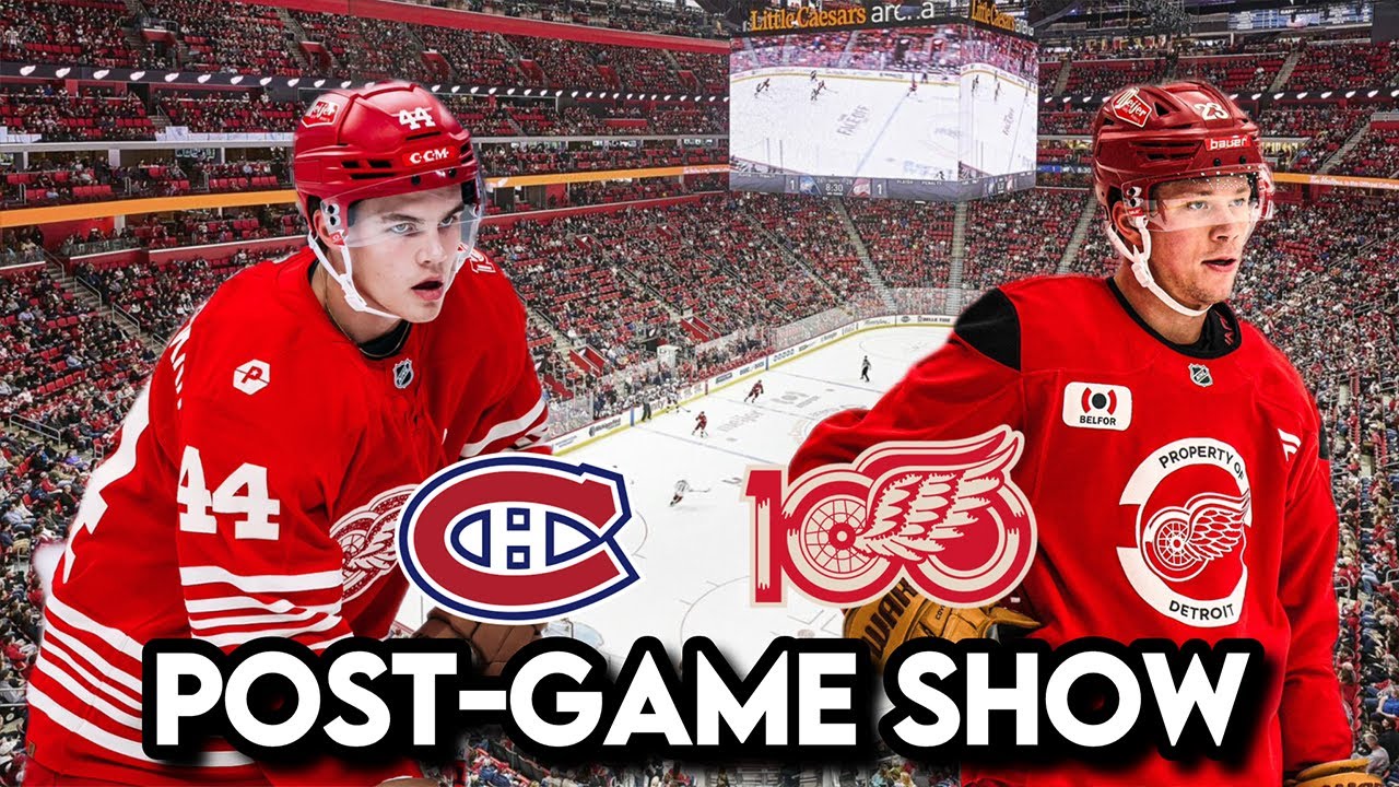 Detroit Red Wings DOMINATED In Home Opener | Woodward Wings POSTGAME