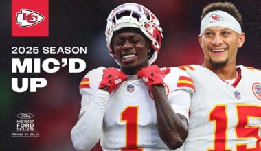 The Best Mic'd Up Moments from the Kansas City Chiefs 2025 NFL Season 🎙️
