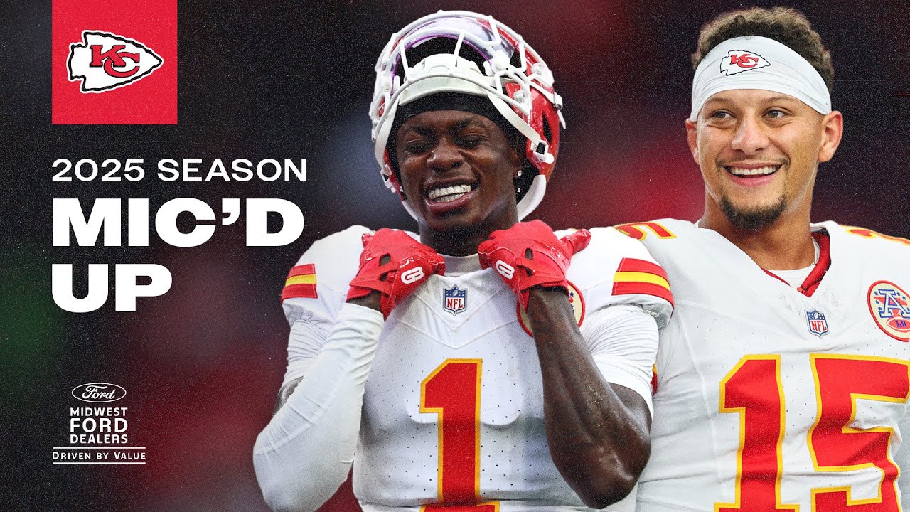 The Best Mic'd Up Moments from the Kansas City Chiefs 2025 NFL Season 🎙️