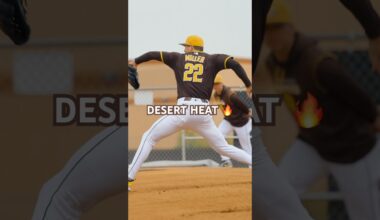 Desert heat 🔥 #mlb #baseball #bullpen #pitcher #closer #masonmiller