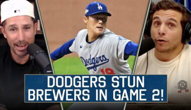 Dodgers Pitching SILENCES Brewers in Game 2 of NLCS! | 1048