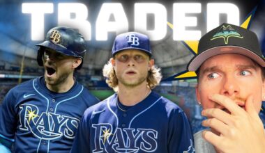 Tampa Bay Rays Just Made HUGE Moves TRADING Brandon Lowe and Shane Baz For PROSPECTS?!