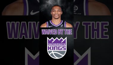 Russel Westbrook WAIVED by the SACRAMENTO KINGS🚨 #nba #nbanews #basketball #nbatrade #viralshorts