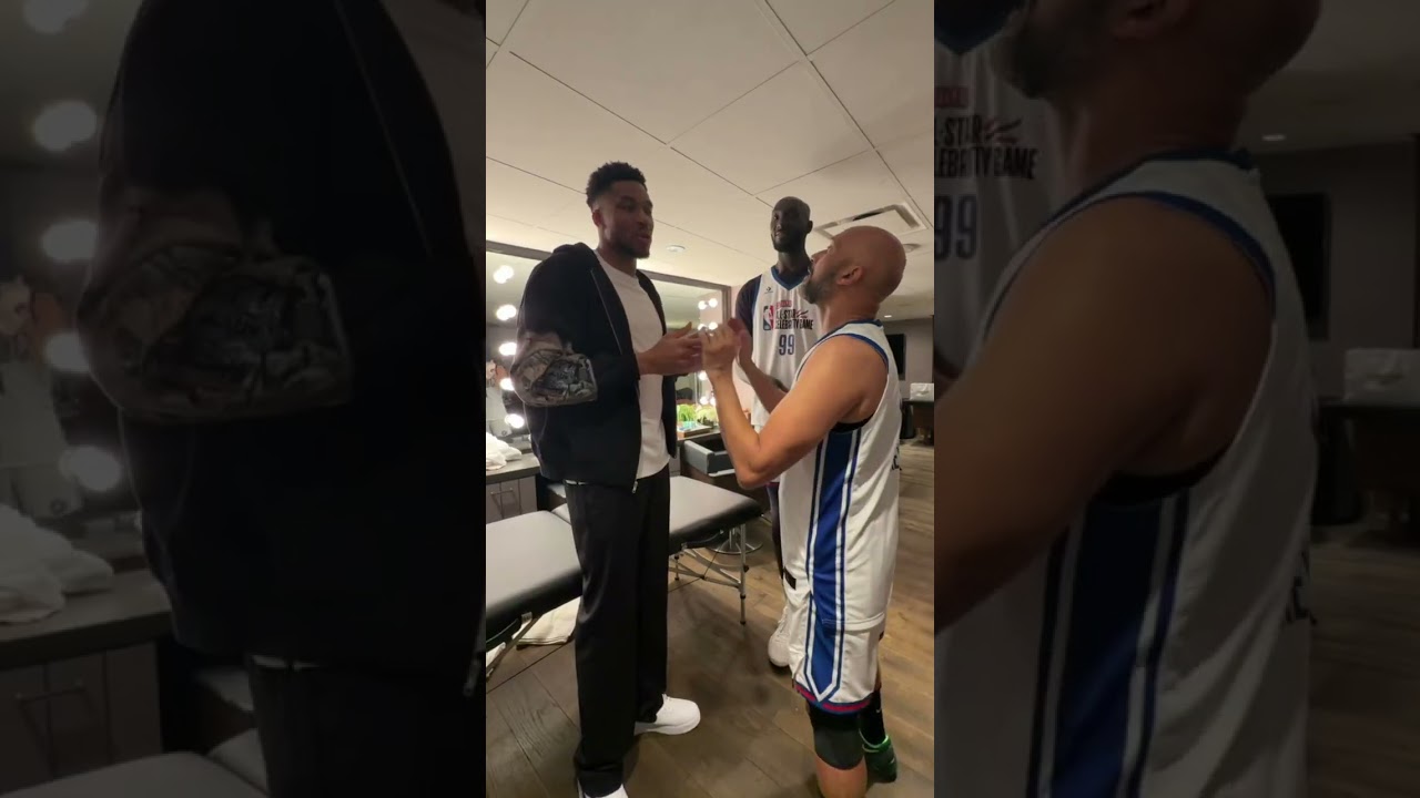 Giannis & Keegan Michael-Key negotiating playing time 😂