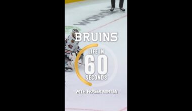 Fraser Minten Grew Up A Canucks Fan?! - Bruins Life in 60 Seconds