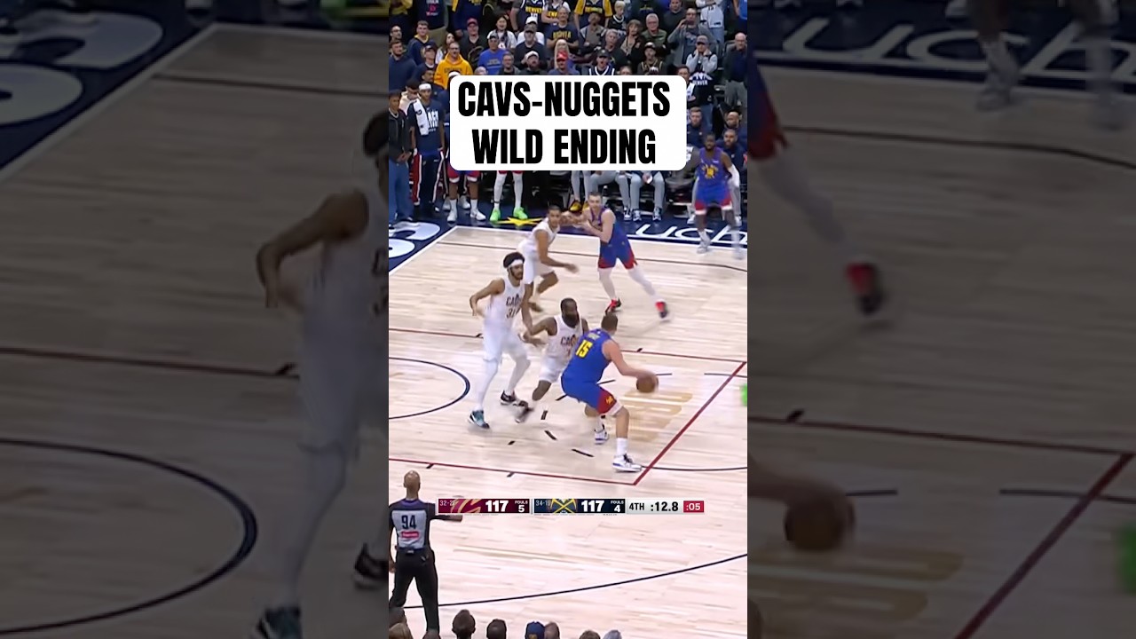 Wild finish to Cavs vs Nuggets 🍿