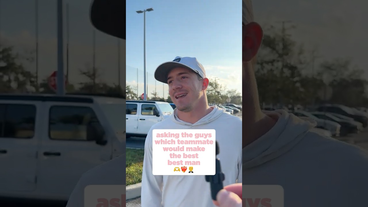 Which Teammate Would Make The Best Best Man? 🤵‍♂️❤️‍🔥