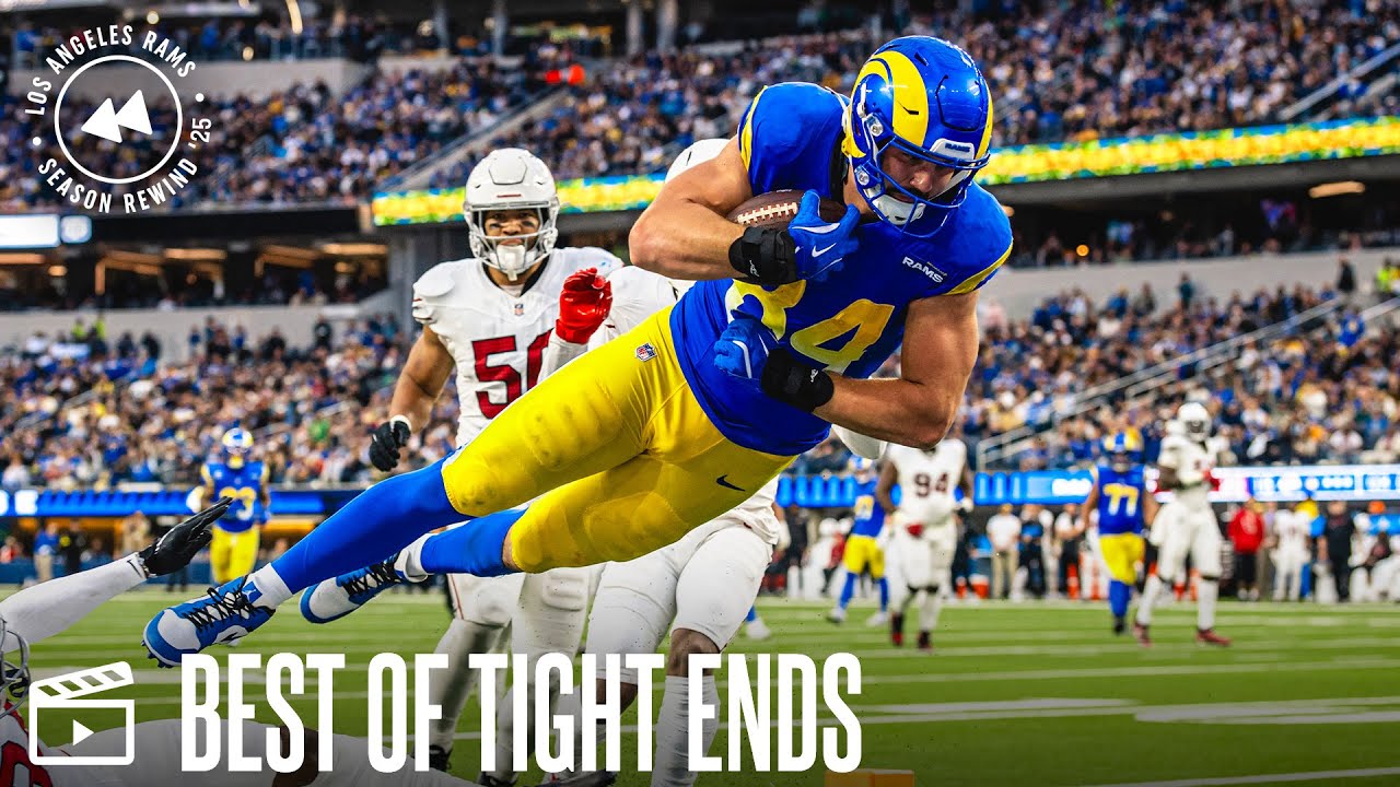 Rams Tight Ends' Top Plays From The 2025 Season