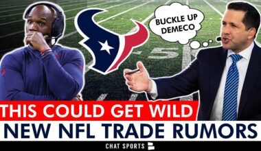 Adam Schefter Report Could Lead To CRAZY Offseason For The Texans | NFL Trade Rumors
