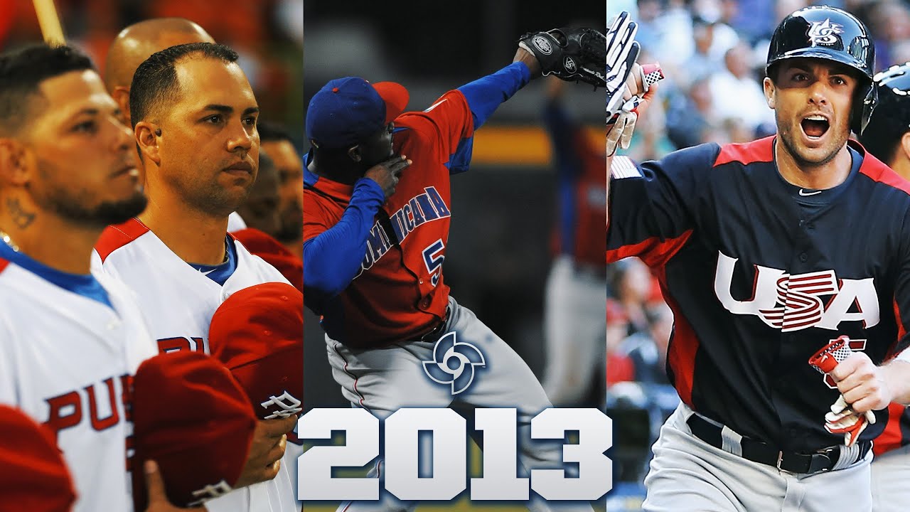 The BIGGEST moments of the 2013 World Baseball Classic (Dominican Republic wins the championship 🇩🇴)