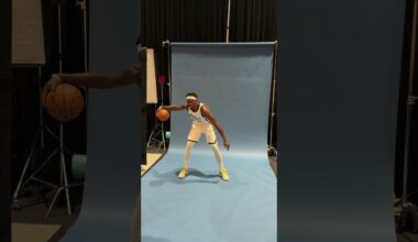 Smiling for the Cameras 📸 Pascal Siakam at All-Star Media Da.