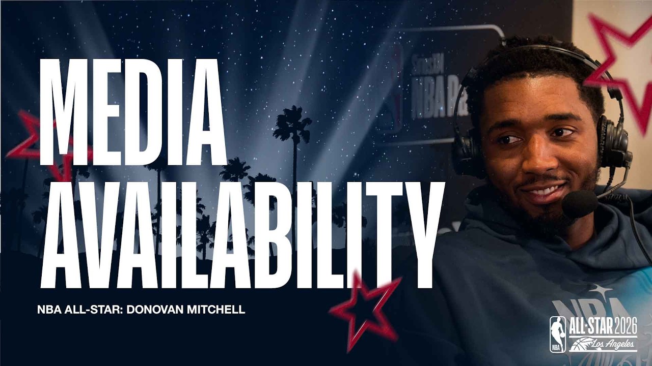 NBA All-Star Practice | Donovan Mitchell Media Availability | 02.14.2026