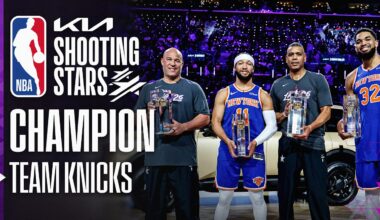 Team Knicks Win The 2026 Kia Shooting Stars Competition 🏆