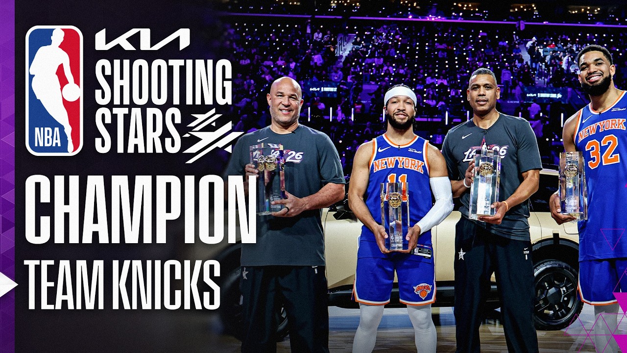 Team Knicks Win The 2026 Kia Shooting Stars Competition 🏆