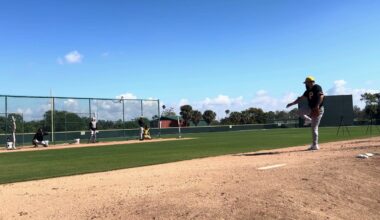 José Urquidy, Pirates, throws a bullpen
