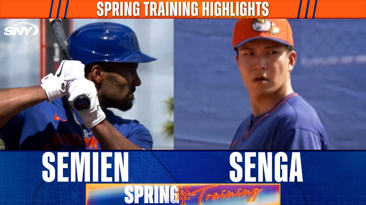Marcus Semien, Kodai Senga and Devin Williams go live down in PortSt. Lucie  | Mets Spring Training