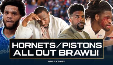 NBA Fights Are All Fake AF! Hornets vs. Pistons Brawl Reaction | Speakeasy