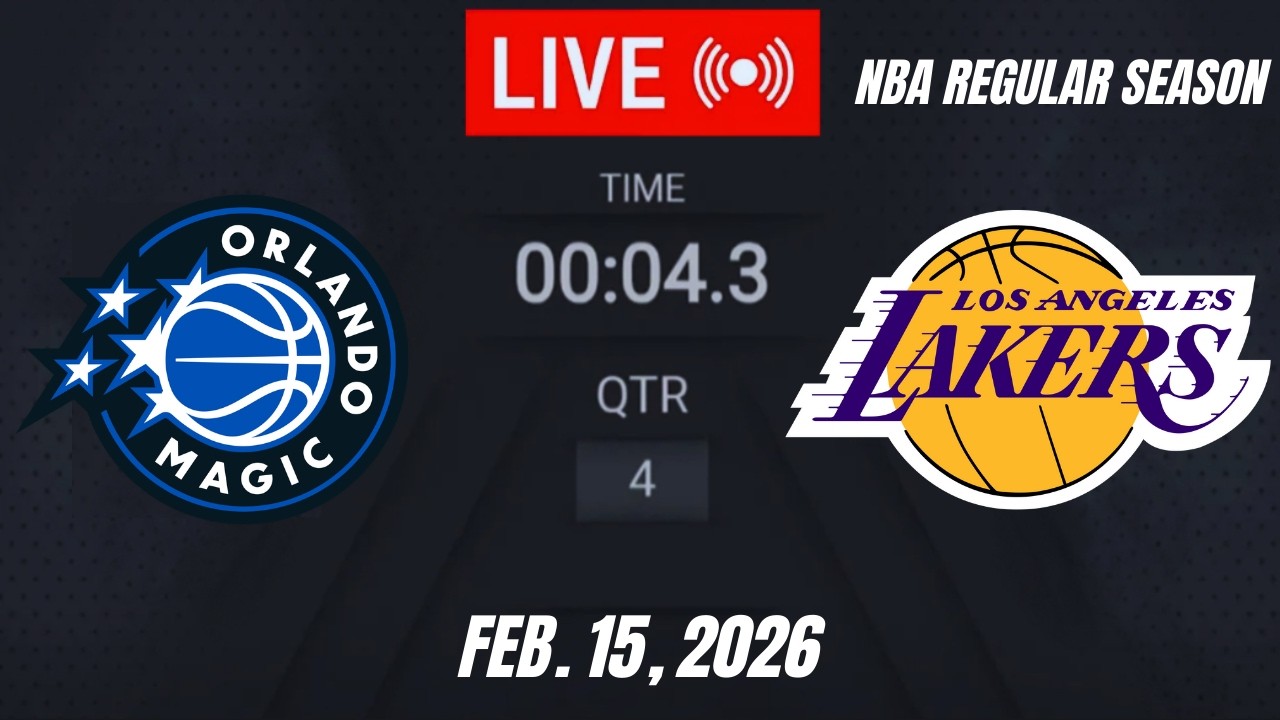 NBA LIVE! Los Angeles Lakers vs Orlando Magic | February 15, 2026 Lakers vs Magic Live NBA 2K26