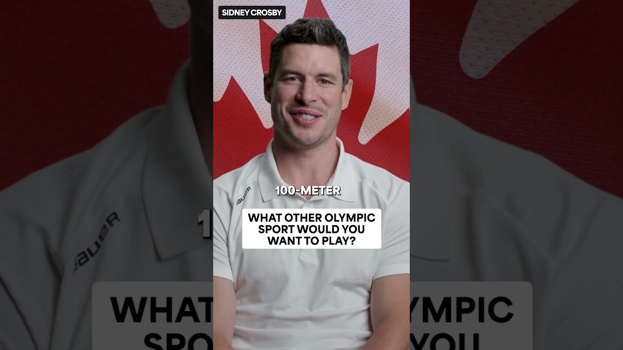 If they weren't playing hockey, what international sport would they play? 🎥