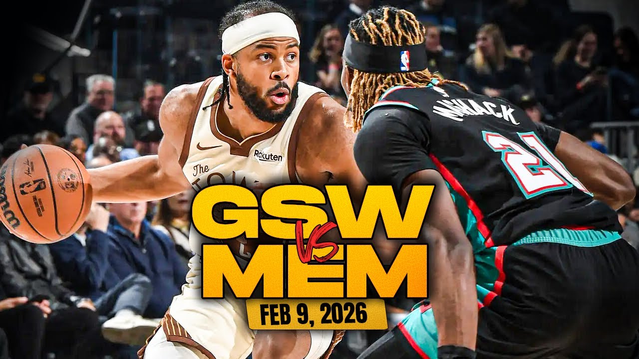 Golden State Warriors vs Memphis Grizzlies Full Game Highlights | Feb 9, 2026 | FreeDawkins